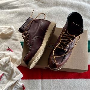 COPY - Classic Red Wing Moc Boot /size Men 7 1/2 / Women 9.5